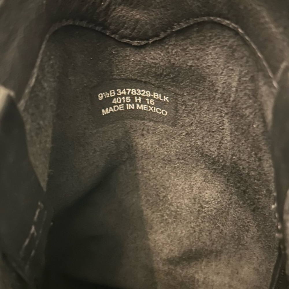 Frye Black Tall Riding Boots - Picture 5 of 7